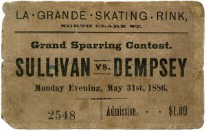 Sullivan vs Dempsey - May 31, 1886