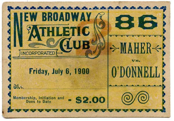 Maher, Peter vs. O'Donnell, Steve  V