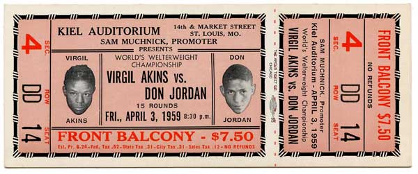Akins, Virgil vs. Jordan, Don  II