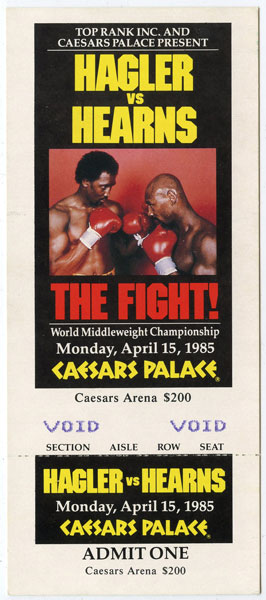 Hagler, Marvin vs. Hearns, Thomas