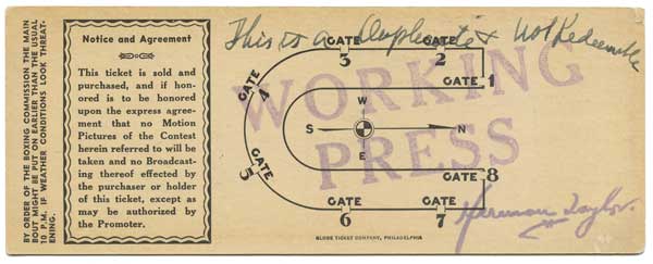 Galento, Tony vs. Lewis, John Henry