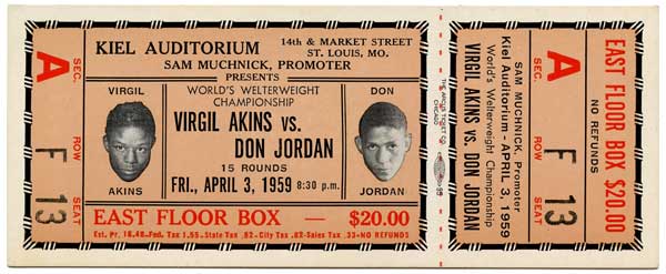 Akins, Virgil vs. Jordan, Don  II