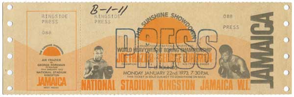 Frazier, Joe vs. Foreman, George  I