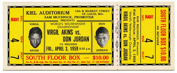 Akins, Virgil vs. Jordan, Don  II