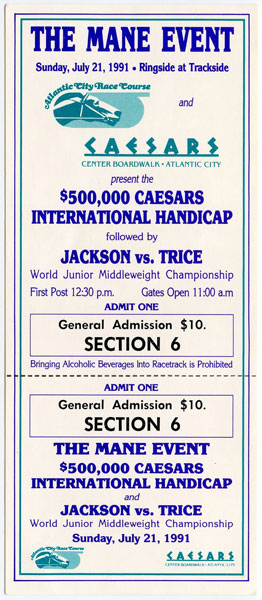 Jackson, John David vs. Trice, Tyrone