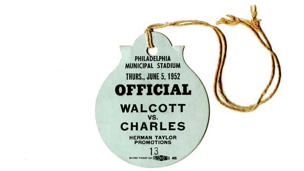 Walcott, Jersey Joe vs. Charles, Ezzard  IV
