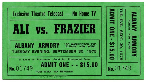 Ali, Muhammad vs. Frazier, Joe  III