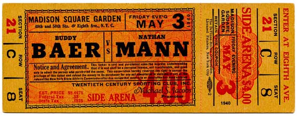 Baer, Buddy vs. Mann, Nathan