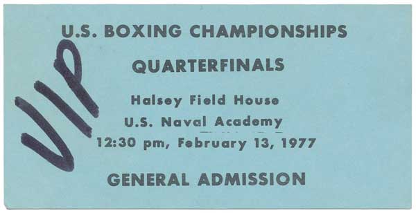 U.S. Boxing Championships - 1977 Quarter-Finals