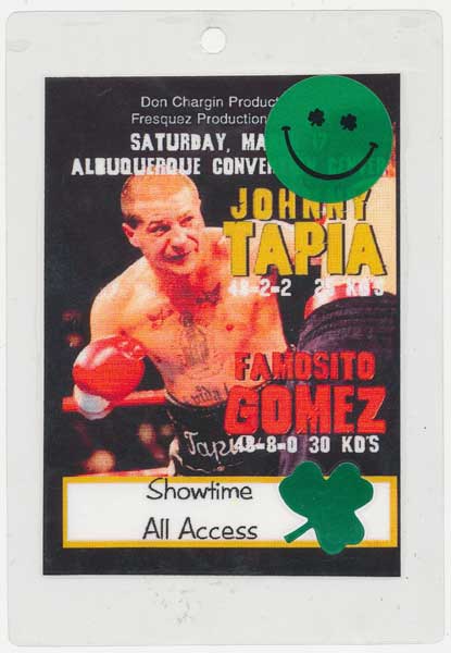 Tapia, Johnny vs. Gomez, Famosito Cuauhtemoc