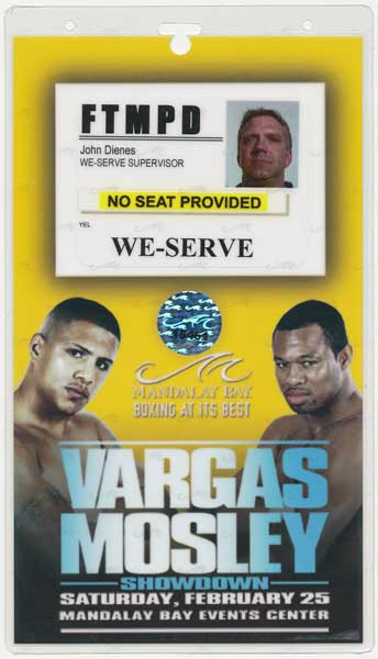 Vargas, Fernando vs. Mosley, Shane  I  