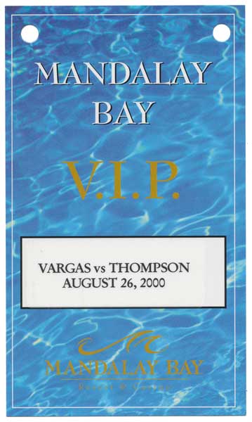 Vargas, Fernando vs. Thompson, Ross
