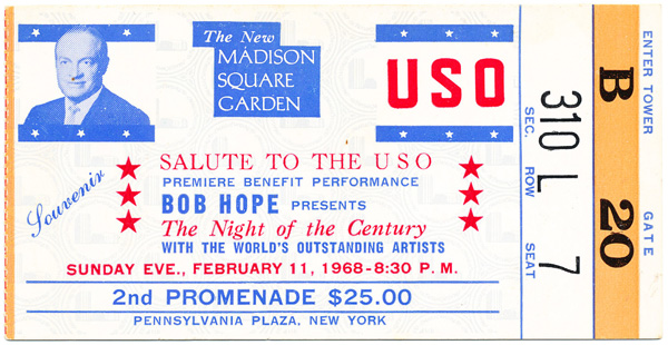 East, Packy vs. Marciano, Rocky  1968 Bob Hope Salute to the USO 
