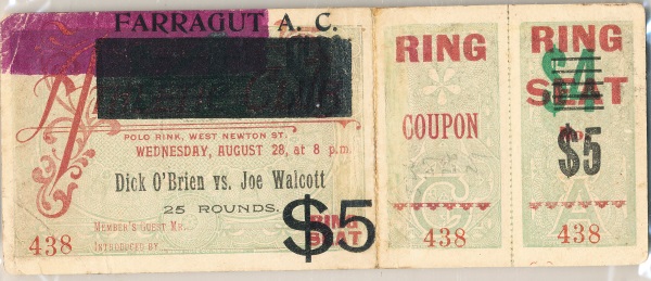 O'Brien, Dick vs. Walcott, Joe