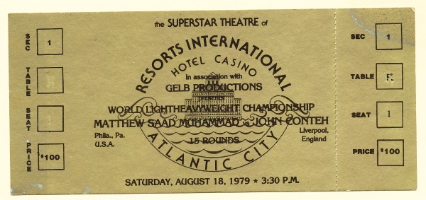 Saad Muhammad, Matthew vs. Conteh, John I